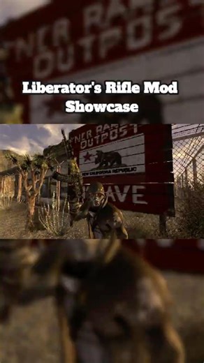 Fallout: Liberator's Rifle Mod Showcase