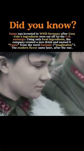 Why Coca-Cola Germany Created Fanta During WWII