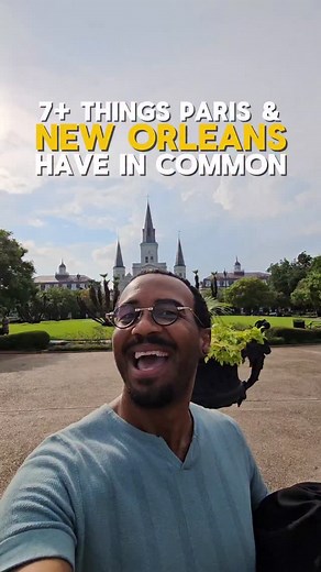 Here are some things #NewOrleans & #Paris have in common, in case you visit them. #ronorleans #foryoupage #neworleansguide featuring Renee Johnson | Ron Orleans