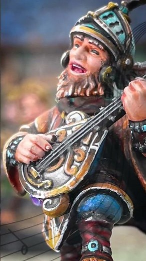 Halfling Bard with Lute #dndminiatires #dndbard