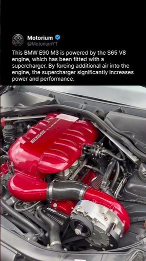 Supercharged S65 V8 in Action 🤯🔥