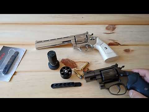 Remuniciadores de revólver speed loader, jet loader, quik strip