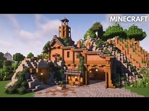 Minecraft: How to build a Medieval Gold Mine | Minecraft Tutorial