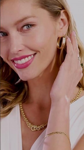 Gold 👑 is Great for Every Month with JTV #gold #goldjewelry #goldjewellery #jewelry #goldnecklace