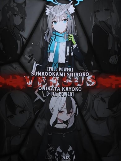 [Blue Archive] Shiroko Vs Kayoko #alaightmotionedit #bluearchiveedit #edit #shorts