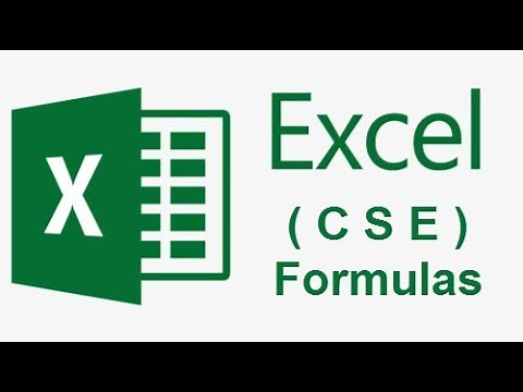 What is CSE formulas in Excel and how to use it.