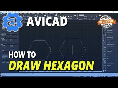 How To Draw Hexagon In AviCAD