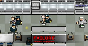 Prison Architect Alpha 20 introduces failure, grading and player jail time