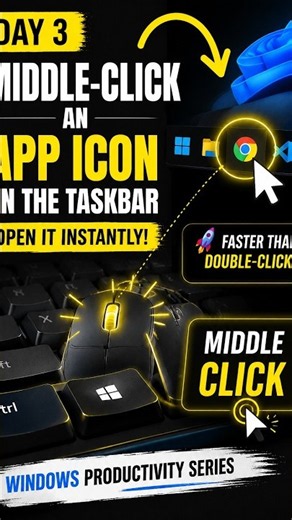 This Windows Taskbar Trick Opens Apps Instantly 😳