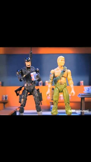 The Joes got a new member and the code naming process did not go well 😂. #robotchicken #gijoe #adultswim #parody | Rare Action Figures