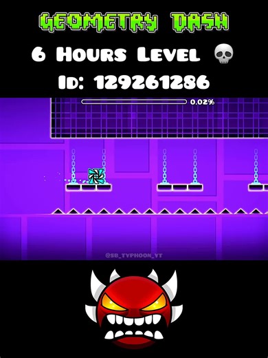 6 Hours Level in Geometry Dash 💀 #geometrydash #gd #gdlevel | geometrydash