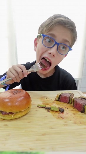 Kid Tries Mr. Beast Feastables Chocolate for the First Time