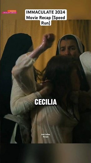 Sydney Sweeney’s IMMACULATE || Movie Recap in Less Than 60s #movie #movierecap #movieexplained