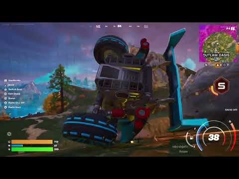 Trying to win in Fortnite