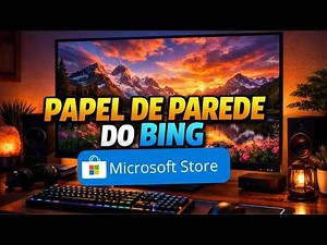 Como baixar e usar o Bing Wallpaper no PC | Papéis de parede automáticos incríveis!