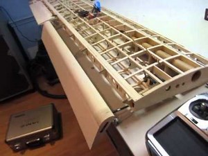 aileron and flap movement