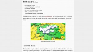 战旗游戏 程序化六边形地形 HexMap 学习记录05 河流