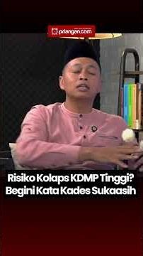 Is the Risk of KDMI Collapse High? Here's What the Sukaasih Village Head Says