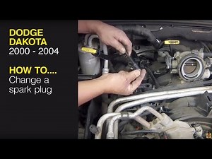 Dodge Dakota (2000 - 2004) / Dodge Durango (2000 - 2003) - How to replace the spark plugs