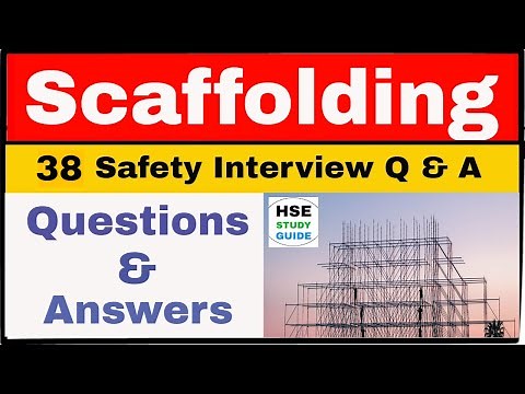 Scaffolding Safety interview questions & answers in hindi | Scaffolding interview questions & answer