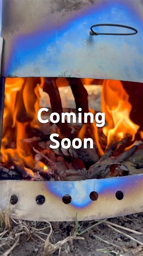 🔥 The Pyro Rock Stove - New Ultralight Titanium Stove #camping #hiking #hunting #backpacking