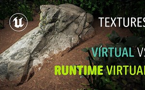 虚幻引擎5！制作高品质地形 RVT虚拟纹理功能！