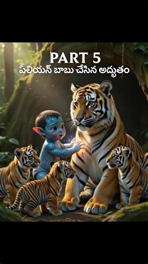 Alien Baby Miracle 🛸| గాయపడిన పులి అమ్మను కాపాడిన ఏలియన్ బాబు | Part 5