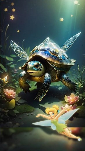 🐢 Disney Princesses Turtle Transformation! Watch the Magical Metamorphosis! #disney #drawing #short