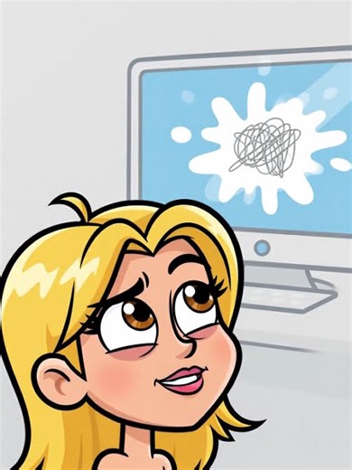 How Do You Know a Blonde Used Your Computer? 😂” #funnyshorts