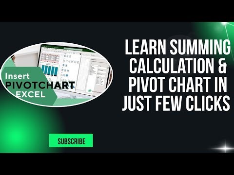 How to change summing calculation and create two dimensional pivot table in excel. #dataanlysis