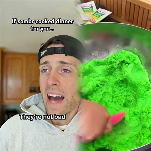 If sombr cooked dinner…