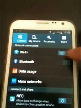 Samsung galaxy note 2 wifi issue