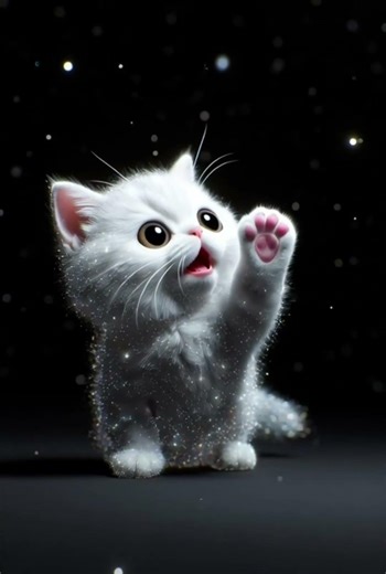 3D Hologram CAT Vedio 4K💥🐱 #3d #hologram #cat