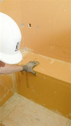Installing a shower bench #homeimprovementexpert #holmesonhomes #mikeholmes