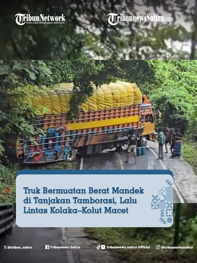 Kemacetan Panjang di Jalur Kolaka – Kolaka Utara