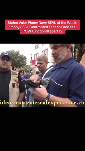 Stolen Valor Phony Navy SEAL of the Week. Phony SEAL Confronted Face to Face at a POW Function!!! | part 12