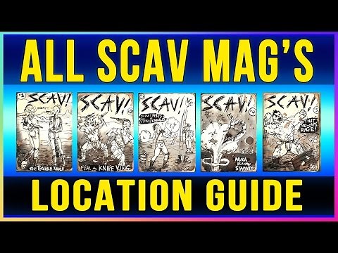 Fallout 4 Nuka World DLC: ALL SCAV Magazine Locations (Diebrarian Achievement Trophy Guide)