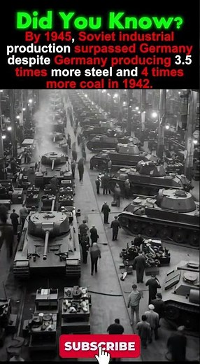 How the Soviet Union Beat Germany’s Industry in WWII