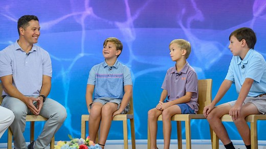 Boys save dad from nearly drowning with CPR they learned from 'The Sandlot'