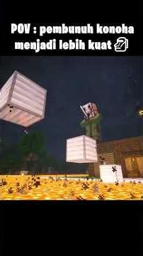 pembunuh konoha datang #minecraft #funny #shorts