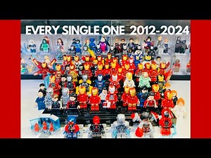 EVERY LEGO Marvel Iron Man MInifigure EVER MADE 2012-2024