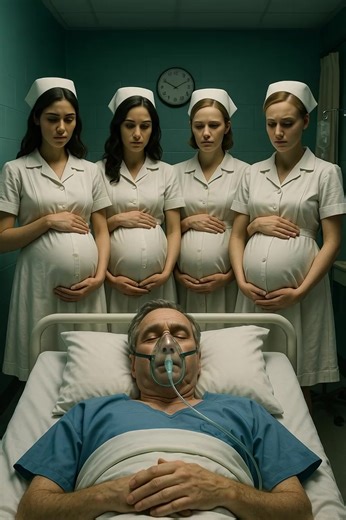 When six nurses at St. Helena Medical became pregnant after caring for the same coma patient, everyone thought it was a coincidence. But Dr. Aria Bennett saw what no one else dared to believe—and what her camera revealed at 2:03 a.m. changed everything she thought she knew about life, death, and the human soul. Room 611 — The Man Who Wouldn’t Wake Up... Hospitals hold a strange kind of silence—the kind that hums under the fluorescent lights, layered with whispers, machines, and the steady rhythm