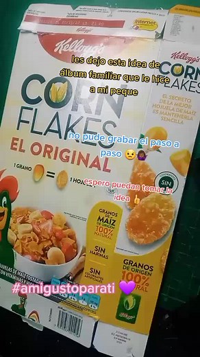 Cómo hacer un álbum familiar creativo con material reciclado