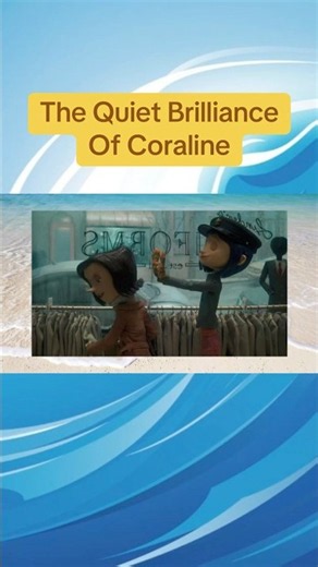 The Quiet Brilliance of Coraline #stopmotion #animation #laika #laikastudios #coraline #shorts