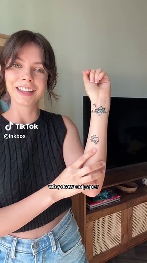 Draw Temporary Tattoos on Your Skin with Inkbox Tattoo Markers