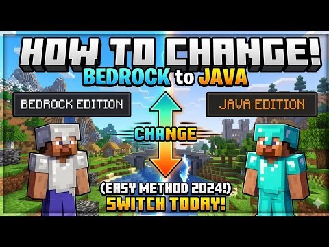 Minecraft's Biggest Secret: Bedrock to Java in 2 Minutes! 😱