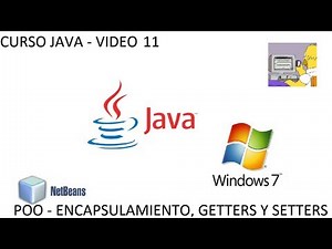 Curso JAVA Video 11 - POO - Encapsulamiento, Getters y Setters