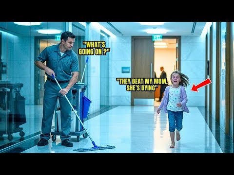 CEO's Daughter Ran to Janitor, "They Beat My Mom, She’s Dying"—His Secret Skill Changed Everything