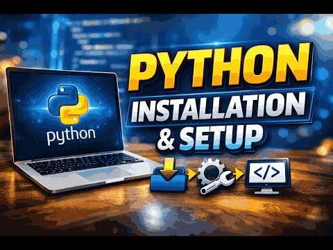 Python Installation & Setup | Complete Beginner Guide (Step by Step)|Python for Beginners 2026