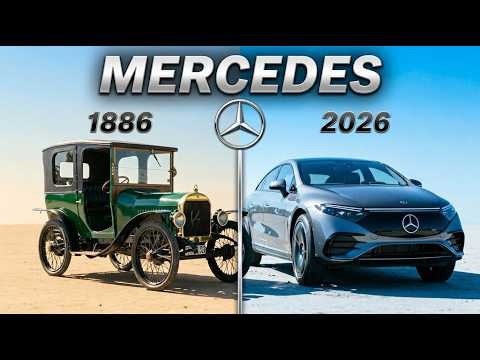 Mercedes Evolution 1886–2026 | From First Car to Electric Luxury & AMG Power